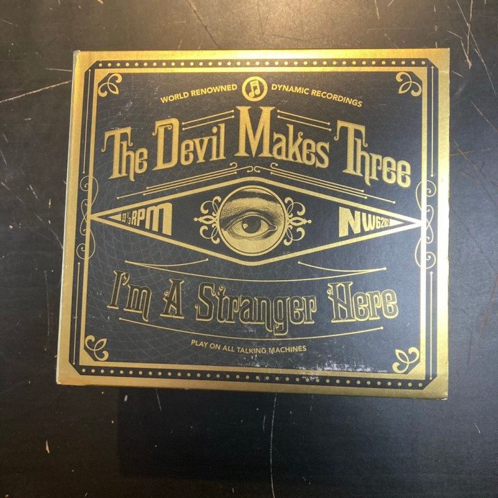 Devil Makes Three - I'm A Stranger Here CD (G/VG+) -bluegrass/folk rock-